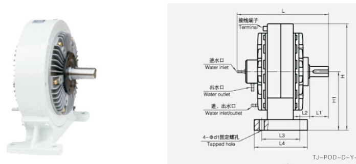 機(jī)座式磁粉制動(dòng)器安裝方式方法